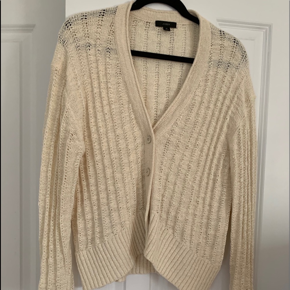 J crew Cotton cardigan